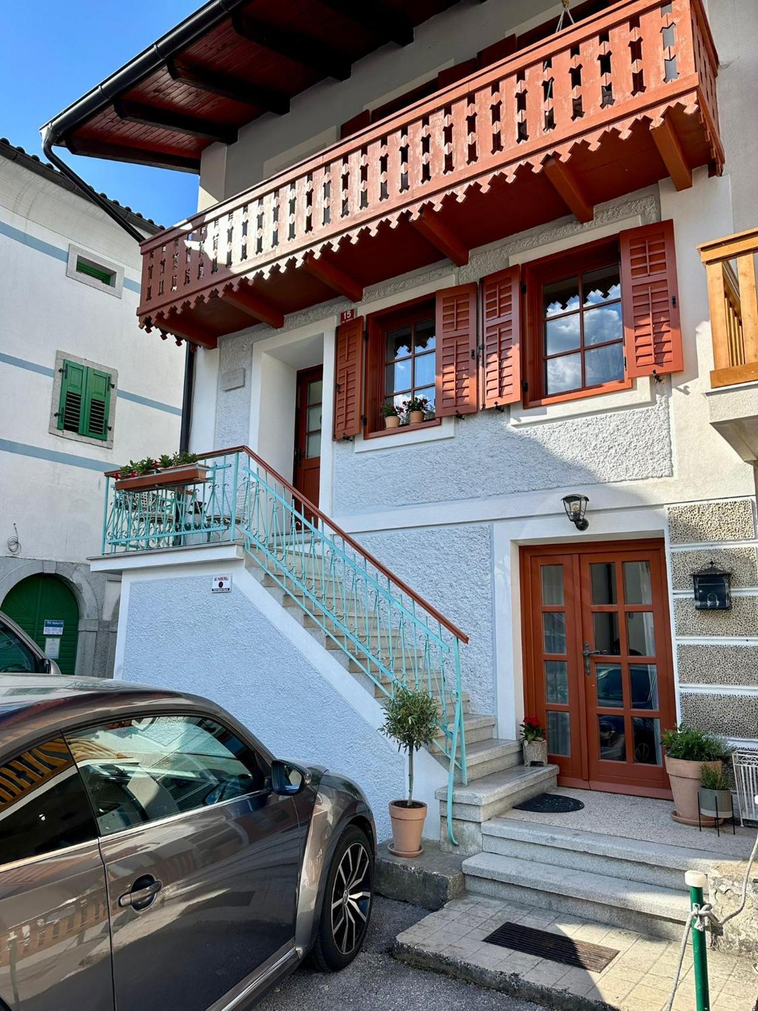 Hisa Rejmr With Private Parking Villa Kobarid Exterior photo